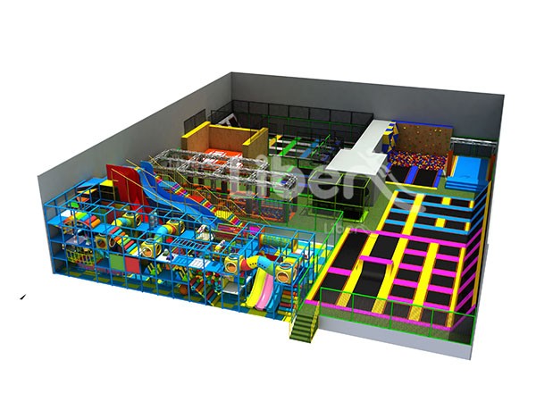 China European Standard Trampoline Park Factory 